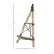 Light Brown Iron Industrial Easel, 26" x 14" x 9"